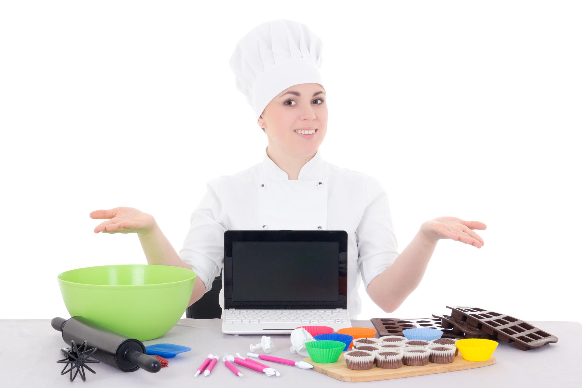 Interno laboratorio per workshop con chef